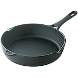 岩鋳 Iwachu フライパン21 黒焼付 内径21cm IH対応 南部鉄器 24011 黒