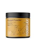 FOURFLAX(フォーフラックス) ニュージーランド・グリーン・マッスル・パウダー(犬猫兼用) 150g -”関節サプリ”の王道・緑イ貝パウダー-