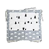 漫画の多機能ベッドサイドの赤ちゃんのおむつバッグ収納袋 おもちゃ 多層コットンベビーベッド収納袋