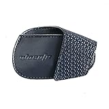 MCZTO ゴルフクラブ保護カバー ゴルフアイアンカバーゴルフクラブヘッドカバーアイアン用 フル高級PU アイアンカバー マジックテープ開閉 ヘッドカバーおしゃれ 可愛いパターカバー マレット用 ピンタイプ用 アイアンカバー 変換ダグ付 単品 (Sサイズ（ダークブルー）)