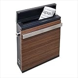 ビーライフエス　レクトポスト　　 パネルカラー：2.ウッドブラウン　 パネルカラー：2.ウッドブラウン　サテンホワイト（W）