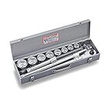 トネ(TONE) ソケットレンチセット 200MS 差込角19.0mm シルバー 内容12点