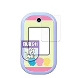 MotoMoto フィルム BANDAI ちいかわフォン 用 ガラスフィルム (極薄 ファイバー) 反射低減 保護フィルム 日本製