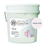 【CORAL TEX】古代珊瑚の恵みを主成分とする西洋漆喰 20kg 珪藻土風 (014 PASTEL PINK)