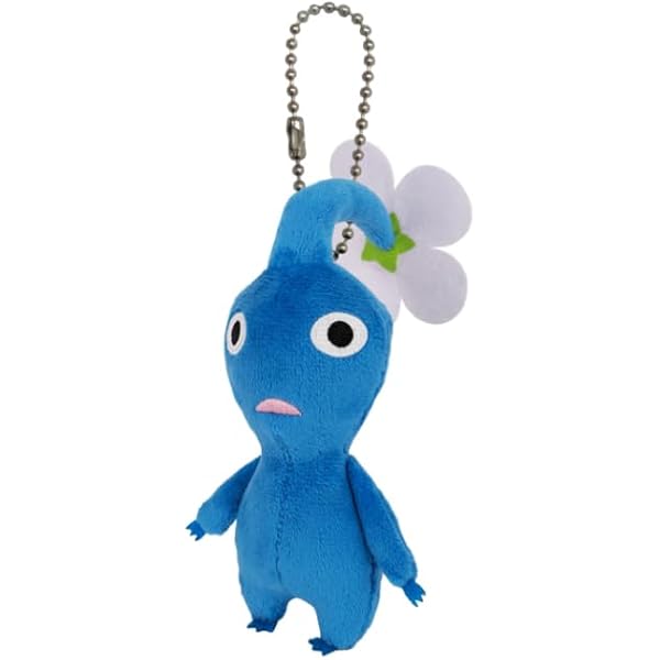 Amazon.co.jp: マスコット ぬいぐるみ キーホルダー 青ﾋﾟｸﾐﾝ