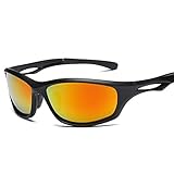 Quzama-JS 偏光サングラス レンズ 運転用 スポーツ 超軽量 クリア UV400 紫外線をカット メンズ 釣り 野球 ゴルフ 自転車 (H02)