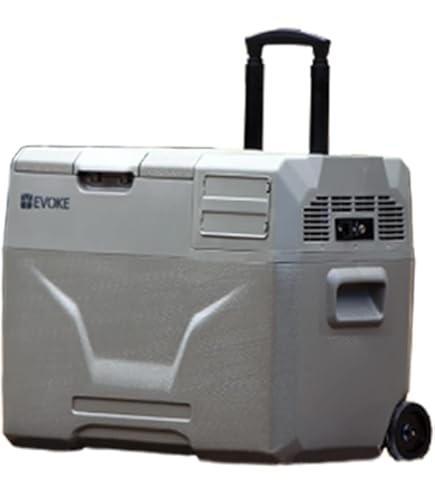 Amazon.co.jp: EVOKE限定カラー ポータブル冷蔵庫 車載冷蔵庫 30L