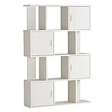 arne ディスプレイラック 4段 alto W-4DX ホワイトウッド