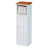 P最大28倍 送料無料！ カントリー調多機能トイレ収納Ｖ　Ｃ１扉　　　【直送】