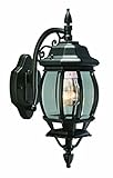 Design House 505545 Canterbury Outdoor Downlight, 17-Inch by 6-Inch, Black Die-Cast Aluminum [並行輸入品]