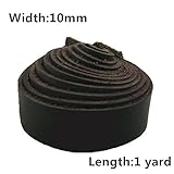 マジックショーコーヒーの本物のレザーストラップ、15ミリメートル10ミリメートル、1ヤードTO168（幅10mm）