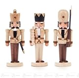 くるみ割りはおよそ 8.5 cm の鉱石山のくるみ割りのクリスマス図木の高さを miniunpainted