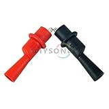 Wiysond　マルチメーター　メーターアリゲーターワニクリップクランプテストリード テスタープローブ用
