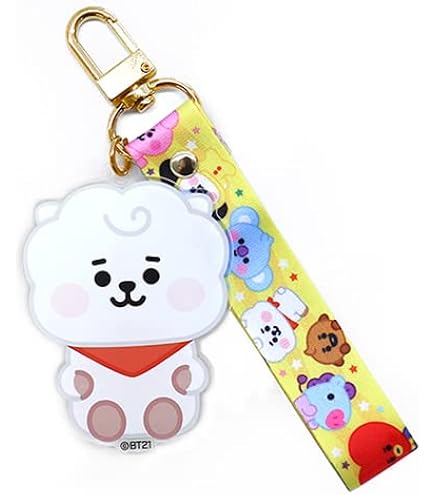 Amazon.co.jp: wootteo × RJ Plush Keyring white : ファッション