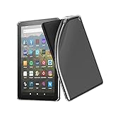 RuiMi For Fire HD 8 2022/ Fire HD 8 plus 2020 用のケース 第10/12世代 用のカバー クリア ソフト シリコンケース 薄型 柔らかい手触 落下 衝撃 吸収 擦り傷防止 TPU材质 For Fire HD 8 2022/ Fire HD 8 plus 2020 用の全面保護カバー(クリア)