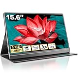 モバイルモニター 15.6インチ 1080PFHD モバイルディスプレイ 薄型軽量 ポータブルモニター VESA対応 IPSパネル