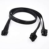for NVIDIA GeForce RTX 30 Series GPU EVGA Seasonic Modular PSUs Power Adapter Cable Dual PCIe 8 Pin Male to Mini 12 Pin PCIE Power Modular Cable 12-inch(30cm)
