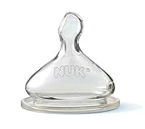NUK 62656 Perfect Fit Replacement Nipples, Medium Flow, by NUK