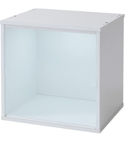 Amazon.co.jp: SemiSta キューブボックスα ワイド コレクションケース