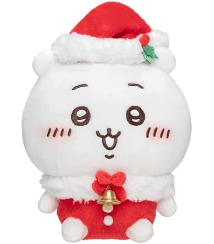 Amazon.co.jp: ちいかわ サンタさんだ！ぬいぐるみS(うさぎ) : おもちゃ