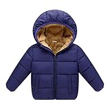 Cutelove　コート　トップス　ウインドブレーカー　帽子付き　純色　長袖　男の子　ボーイズ　ベビー　赤ちゃん　幼児　ベビー服　秋　冬　可愛い　暖かい　保温　防寒　ファッション　カジュアル　普段着　