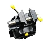 Dovewill 40ミリメートル　アルミニウム合金製　卓上　ミニ　ベンチ　バイス　360度　スイベルベース付き　耐久性