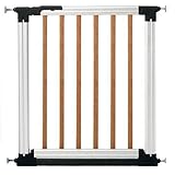BabyDan Aluminium True Pressure Fit Safety Gate (Beech/Silver) by BabyDan
