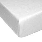 Glenna Jean Caitlyn Fitted Sheet White Softie [並行輸入品]