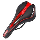 自転車サドル ソフトサドル サドルクッション 低反発クッション 軽量 コンフォート 通気性 超肉厚 衝撃吸収 スポーツサドル お尻痛くない