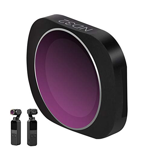 AIKKI DJI OSMO POCKET フィルター レンズフィルター ND32 レンズ保護 光学ガラス 航空アルミフレーム
