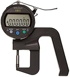 Mitutoyo 547-400S Digimatic IDC Thickness Gage, Flat Anvil, High Accuracy Type, 0 - 0.47"/0-12mm Ran