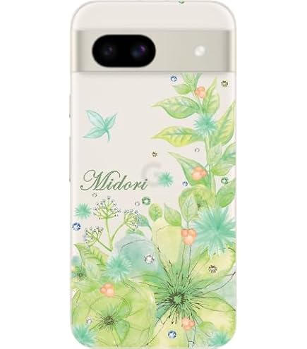 Amazon.co.jp: ［らふら］ スマホケース 名入れ GooglePixel9 押し花風