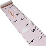 Pawaca 身長計シール 　ベビーキッズ 用　身長計 ピンクの雲