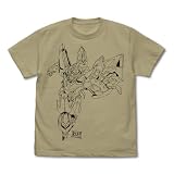 【公式】コスパ 勇気爆発バーンブレイバーン 描き下ろし ブレイバーン Tシャツ SAND KHAKI Lサイズ
