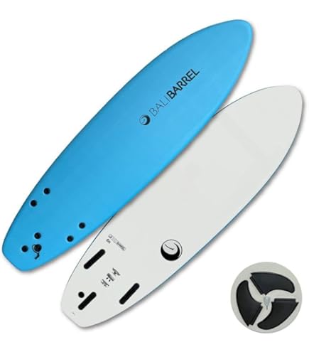 Amazon | ソフトサーフボード スポンジボード 7フィート ファン トライ