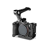 Tilta a7C II / a7C R用軽量キット | 内容:ハーフカメラケージ | LWSベースプレート | NATOトップハンドル | 15mmロッド | 18mm NATOレールアタッチメント(ブラック)