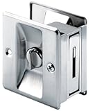 prime-line製品/ slide-co 164159サテンニッケルほぞ穴ポケットドアロックとプル