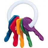 The First Year's Learning Curve First Keys Teether (3-Pack) (並行輸入品)