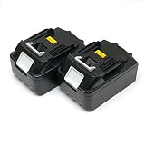【ATTOZEN】マキタ BL1850対応互換バッテリー 18V 5Ah 2個セット サムスン社製セル使用(MAKITA対応)