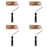 アサヒペン 万能用ローラーバケ １８０ＭＭ ＳＲ－７ ４個セット