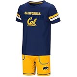 幼児用Cal Berkeley Golden Bears半袖Tシャツと短パンセット 5T