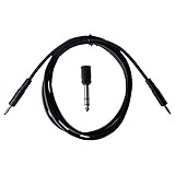 TECH MINI STEREO ケーブル 1.5mm 変換プラグ AD-511付属 SMM-1.5 ブラック