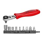 アネックス(ANEX) コンパクトビット・ラチェット52 ビット10本組 6セット入 No.525-10B