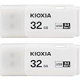 2個セット USBフラッシュメモリ 32GB USB 3.2 Gen 1 KIOXIA (旧東芝メモリー) TransMemory U301