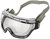 Jackson Safety 18483 V80 Revolution OTG Safety Goggles, Clear Anti-Fog Lens with Black Frame (Pack o