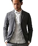 (ビューティーアンドユースユナイテッドアローズ) BEAUTY&YOUTH UNITED ARROWS BY TR ノッチド 2ボタン ジャケット 12221741377 15 MD.Gray S