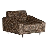 arne ソファ ソファー 北欧 1人掛け 一人掛け ローソファ ローソファー 1人 一人用 シングル ワイド Cherry W 1.5P 迷彩 ブラウン