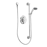 Moen 8346 Commercial Posi-Temp Pressure Balancing 4 Port Cycling Valve Hand Shower System 2.5 gpm, C