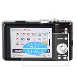 3枚 VacFun ブルーライトカット フィルム ， パナソニック Panasonic LUMIX DMC-TZ20 向けの ブルーライトカットフィルム 保護フィルム 液晶保護フィルム（非 ガラスフィルム 強化ガラス ガラス ）