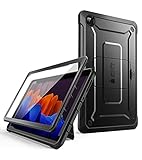 SUPCASE Galaxy Tab A7 Lite ケース(Unicorn Beetle Pro)用 [スクリーンプロテクター&スタンド内蔵] 高耐久 頑丈 耐衝撃 保護タブレットケース Samsung Galaxy Tab A7 lite 8.7インチ (2021) 用 ブラック